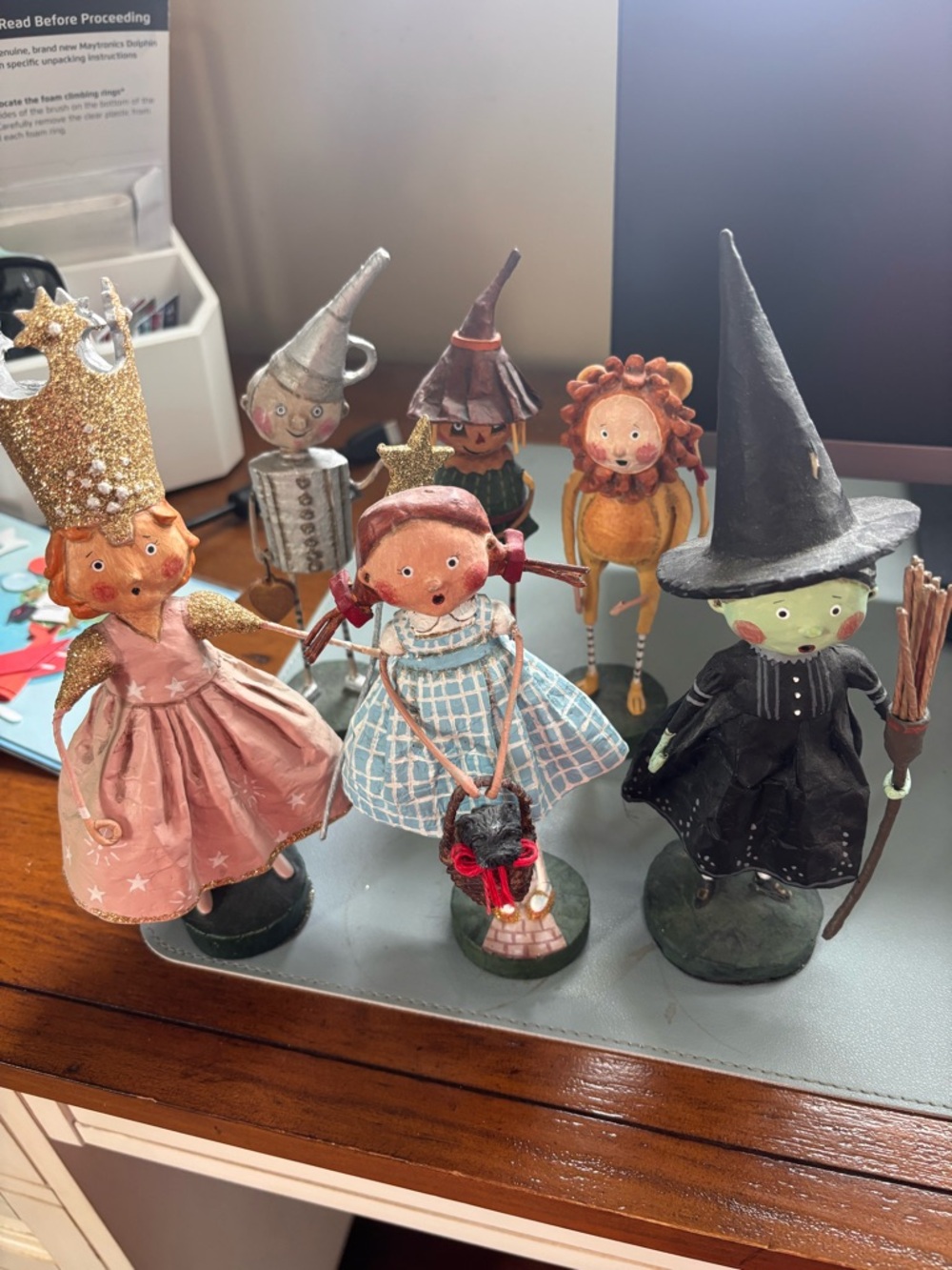 Lori Mitchell six piece Wizard of Oz set